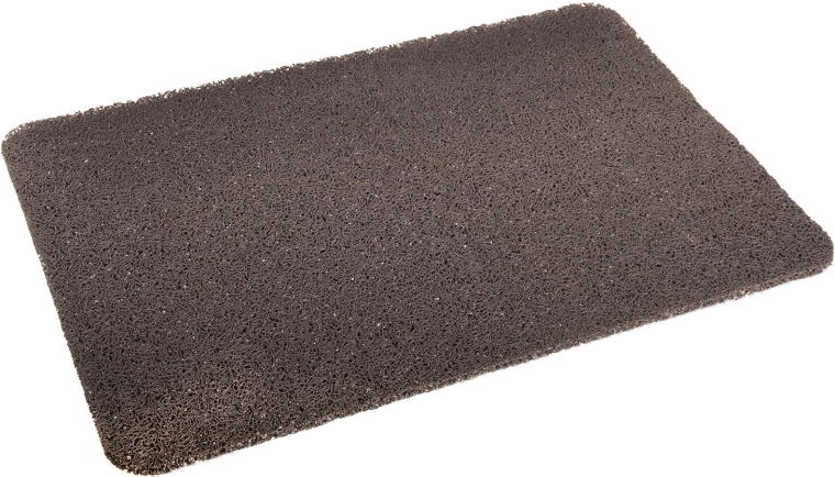 Alfombrilla de baño 40 × 60 cm negro-gris
