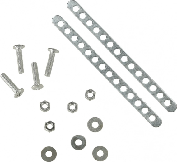 Accesorios de montaje completos incluidos en el paquete