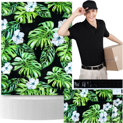 Sobres postales de plástico Jungle 310 × 420 mm, autoadhesivos, 50 uds.