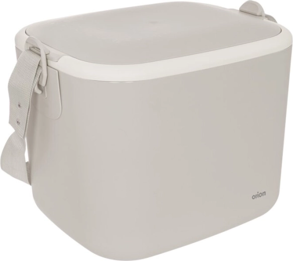 Nevera portátil Orion 5,5 l beige con correa
