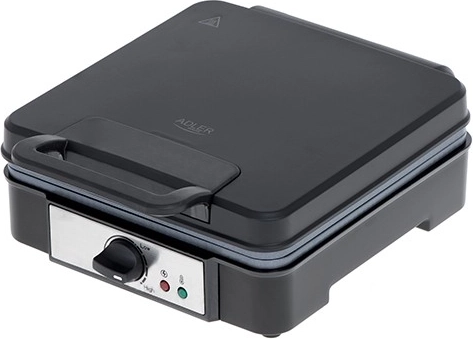 Gofrera Adler con regulación de temperatura de 1800 W