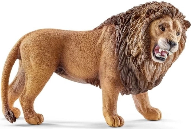 Figura de león rugiente SCHLEICH Wild Life Red