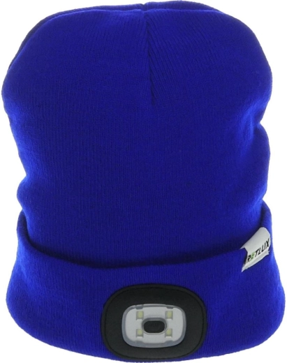 Gorro luminoso recargable Retlux RLB 102 azul
