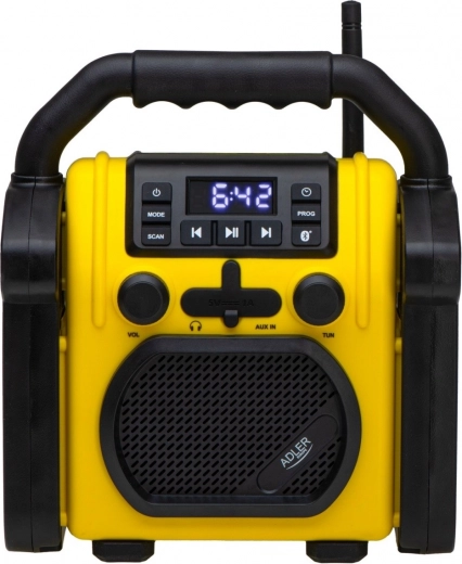 Radio de obra con Bluetooth ADLER AD 1911 IPX54