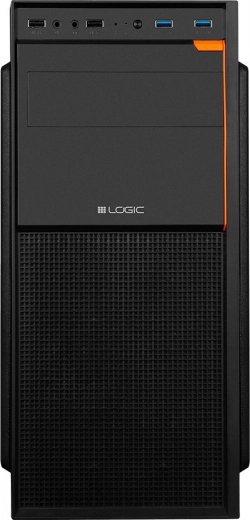 Caja de ordenador Logic J23 midi tower ATX negra USB 3.0
