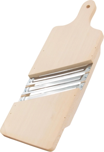 Cortador de col de madera con 3 cuchillas, 44,5 cm