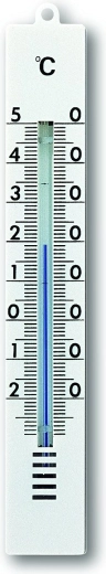 Termómetro analógico interior/exterior TFA, plástico blanco