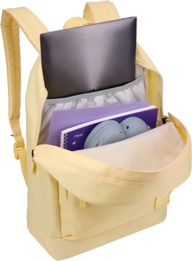 Espacio para el portátil y el material escolar
