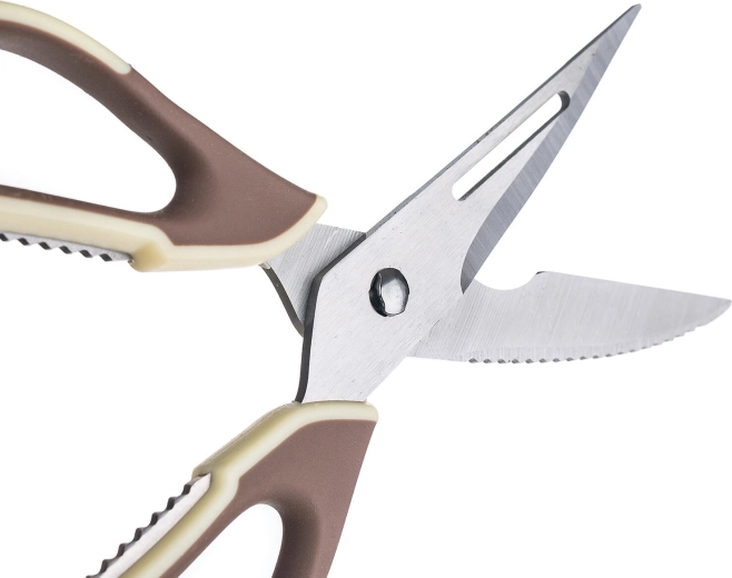 Hojas de acero inoxidable dentadas para un corte seguro