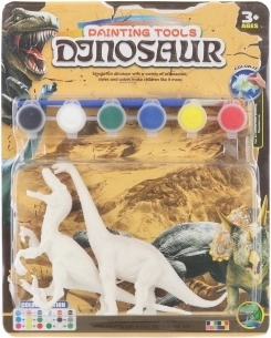 Set de pintura de dinosaurios para niños