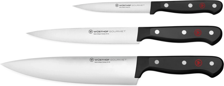 Wüsthof Gourmet set de cuchillos de cocina 3 uds.