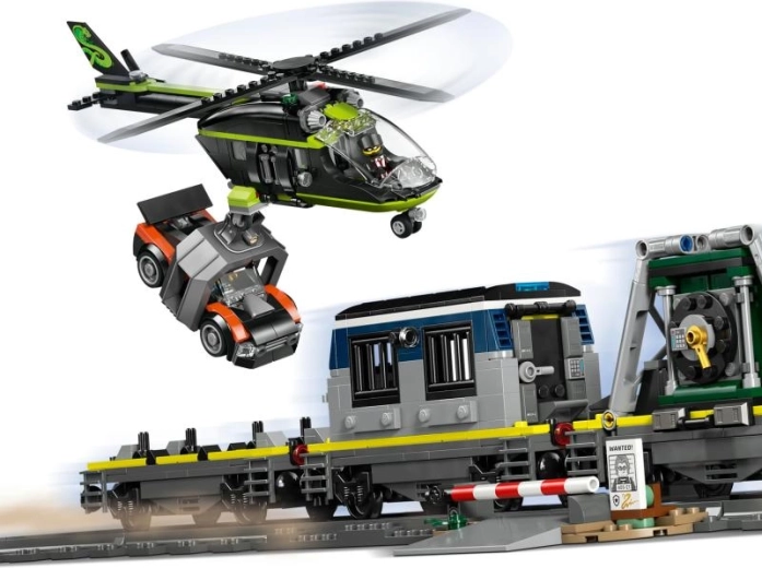 Helicóptero con garra para acciones audaces