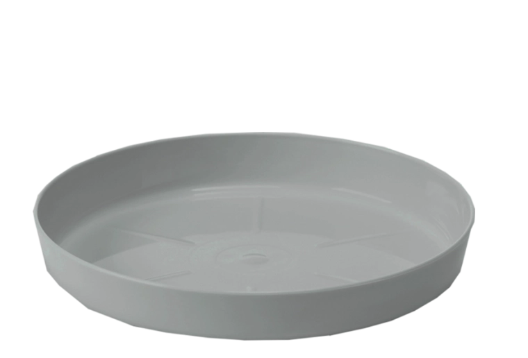 Plato para maceta gris efecto hormigón para Magnolia 36 cm