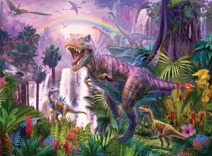 Mundo de dinosaurios Puzzle 200 piezas Ravensburger