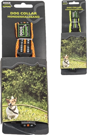 Collar neón para perro 35–45 cm (2 colores)