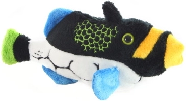 Pez de peluche pez erizo 21 cm