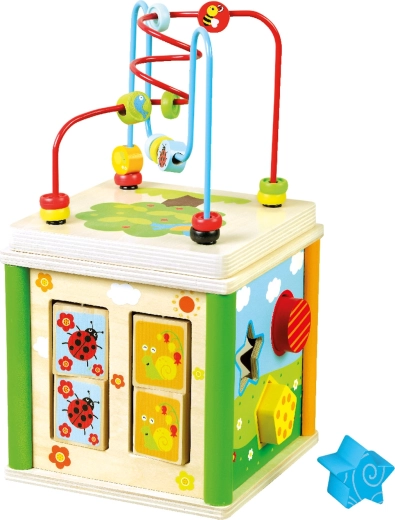 Cubo de motricidad Bino con forma de elefante