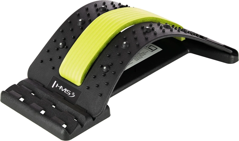 HMS PRP02 esterilla para estiramiento y masaje de espalda, verde
