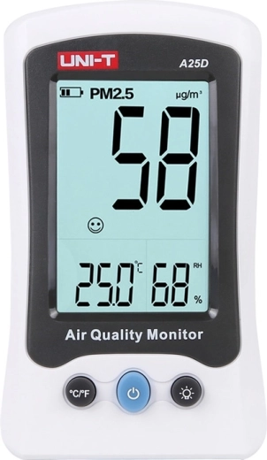 Uni-T A25D medidor de calidad del aire PM2,5
