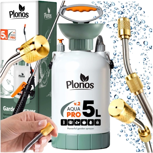 Pulverizador manual a presión 5 l Plonos Aqua Pro