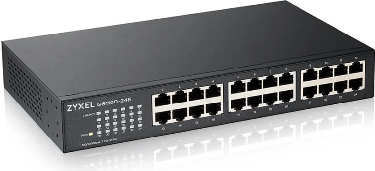 Zyxel GS1100-24E switch gigabit no gestionado de 24 puertos