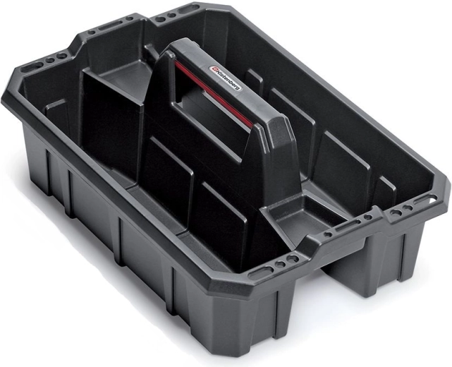 Caja de transporte para herramientas Cargo Plus 15 l, negra