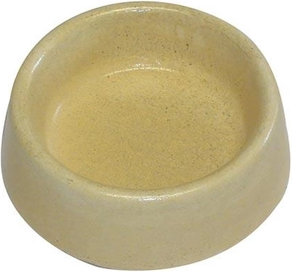 Cuenco redondo de hormigón para cobayas 134 × 44 mm