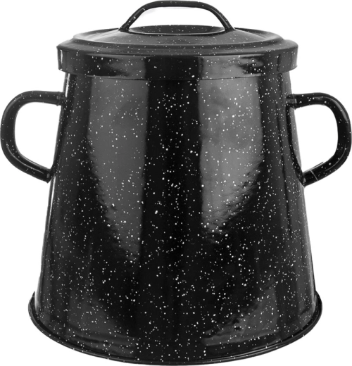 Recipiente esmaltado para manteca 5,4 l