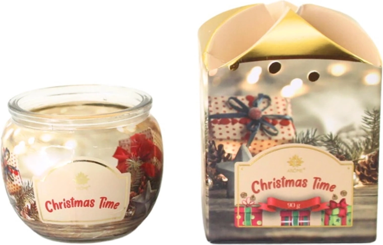 Vela aromática en vaso de cristal Arándano rojo y clavo 90 g