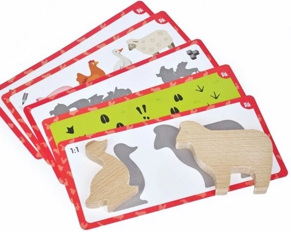 Tarjetas educativas para un juego inteligente