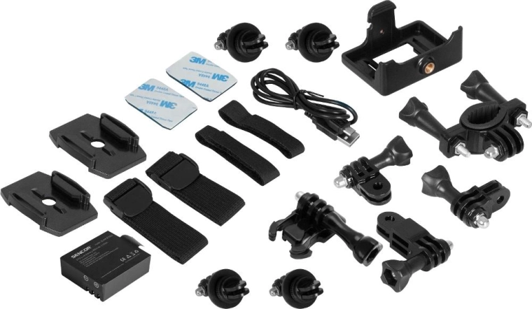 Amplios accesorios de fijación