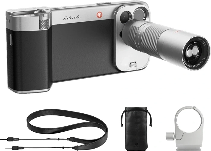 PGYTECH RetroVa kit completo para iPhone 16 Pro Max