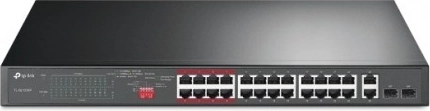 Switch PoE+ no gestionado TP-Link SL1226P 24xFE 2xGb