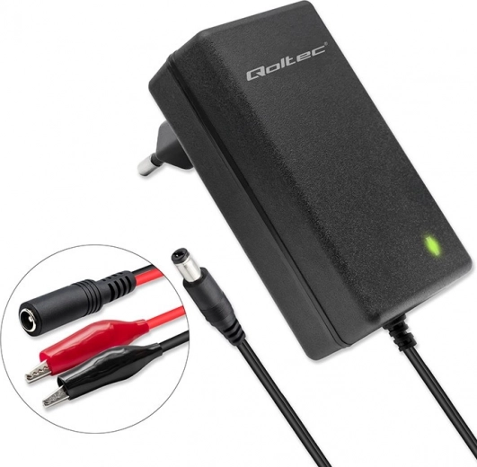 Cargador automático de baterías 6V/12V 1.5A con indicador LED