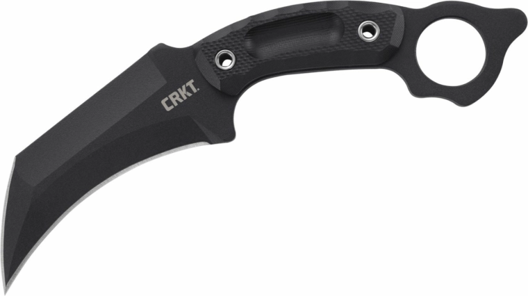 CRKT Du Hoc Black cuchillo de combate karambit 12,9 cm con funda