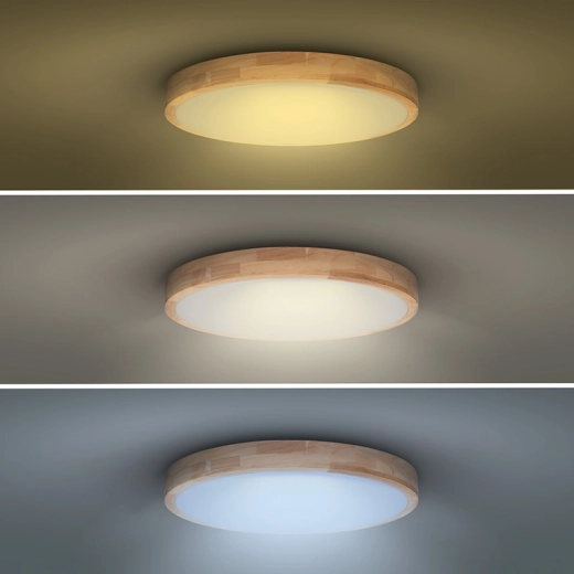 Luz uniforme incluso para estancias más grandes