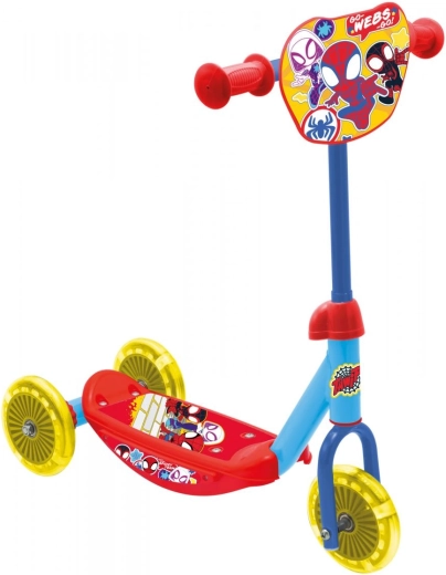 Patinete infantil Spidey de tres ruedas