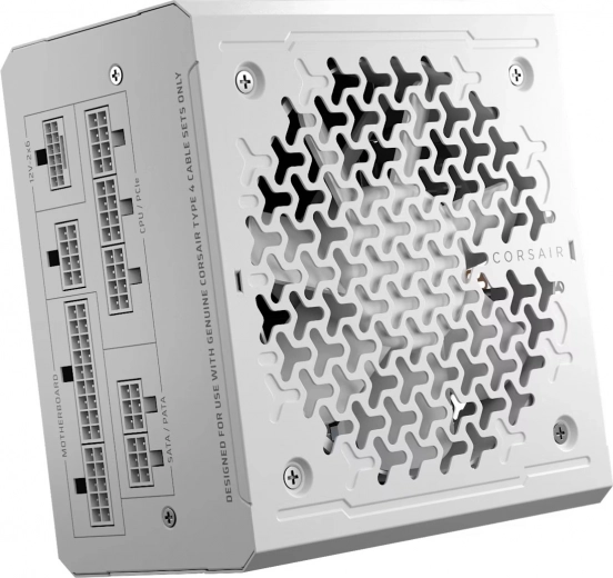 Corsair RM1000e White – fuente ATX 3.1 totalmente modular con certificación Gold