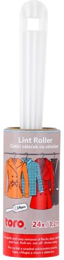 Rodillo quitapelusas para ropa, 24 hojas