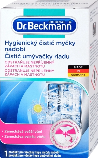 Dr. Beckmann limpiador higiénico para lavavajillas 75 g
