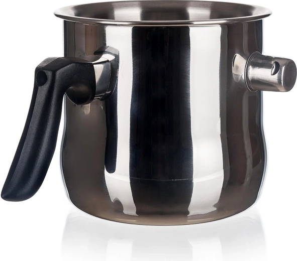 Hervidor de leche Akcent 1,5 l de acero inoxidable