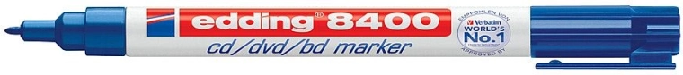 Rotulador para CD edding 8400, azul