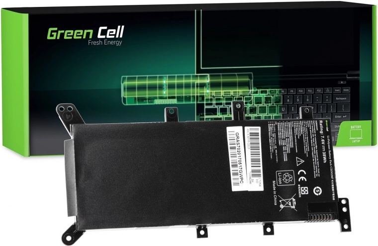 Batería para ASUS R556 7,6 V 4000 mAh GREENCELL