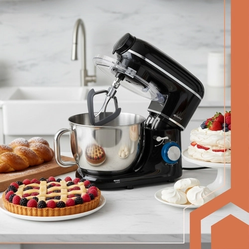 Mezclado planetario y bol de acero inoxidable de 6,2 l