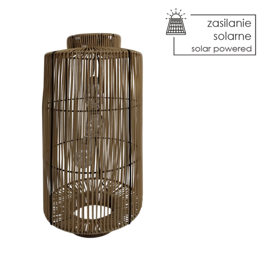 Farolillo solar LED natural de 60 cm