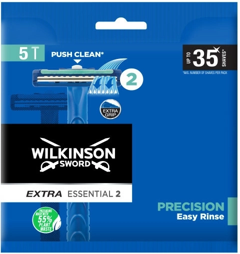 Wilkinson Extra 2 Precision maquinillas de afeitar desechables 5 uds