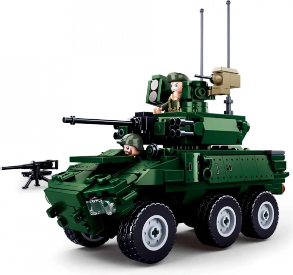 Sluban vehículo de combate blindado 6x6 EBRC Jaguar – set de construcción