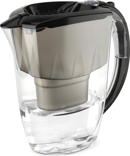 Jarra filtrante Amethyst 2,8 l con cartucho B100-25 Maxfor negra