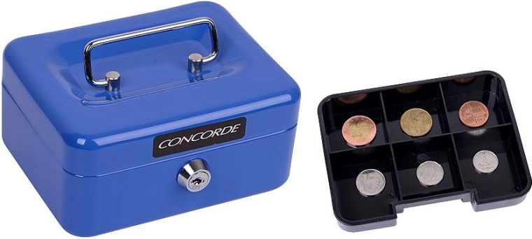 Bandeja práctica para monedas para una organización rápida