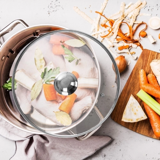 Visibilidad clara de la cocción sin levantar la tapa